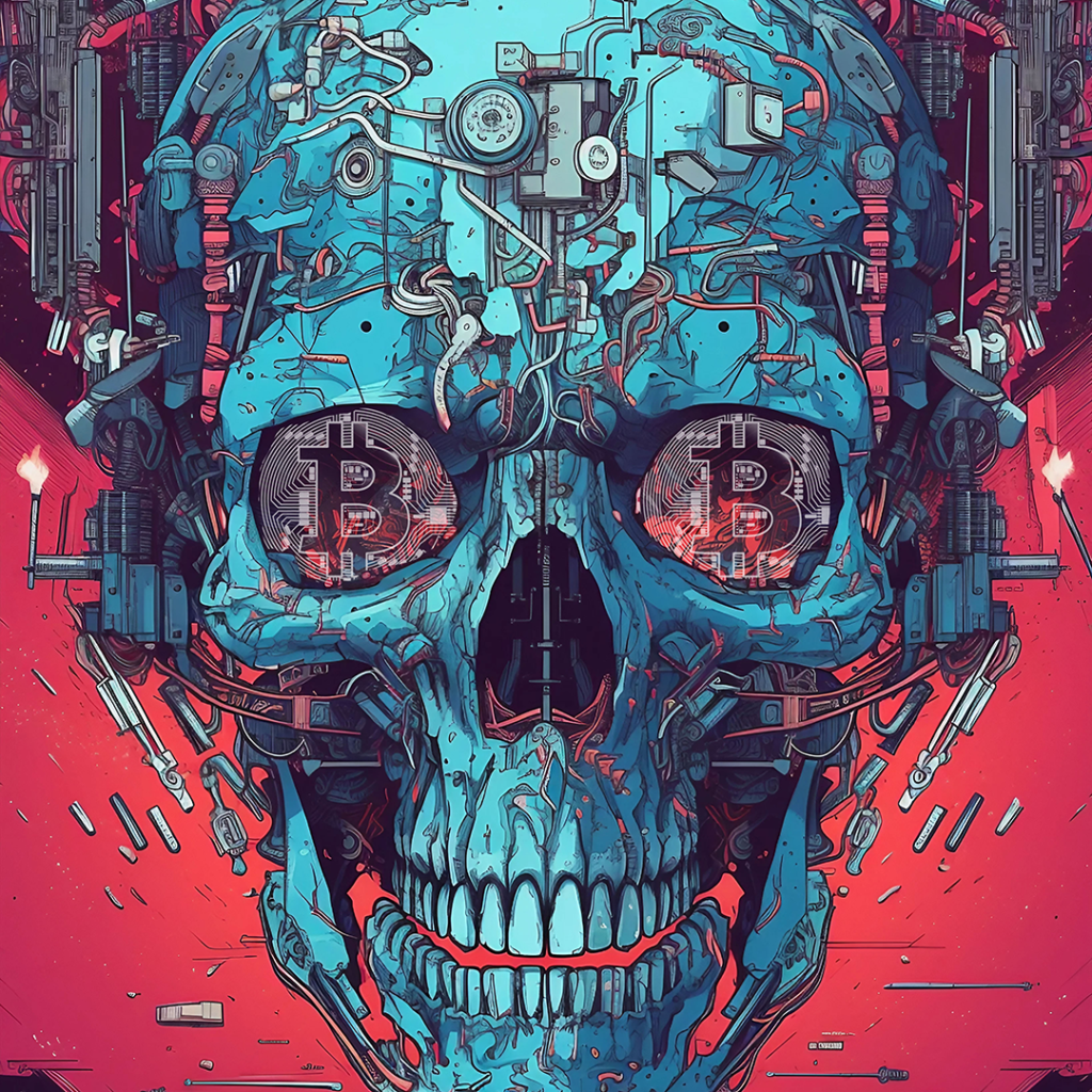 Bitcoin-Skull - Florent Tournier