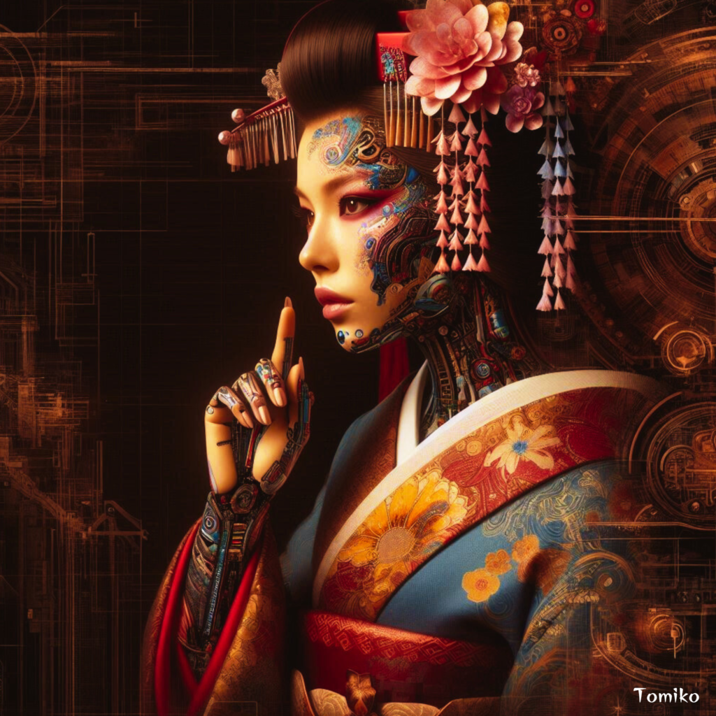 Geisha Cyborg - Olivier ROUILLARD