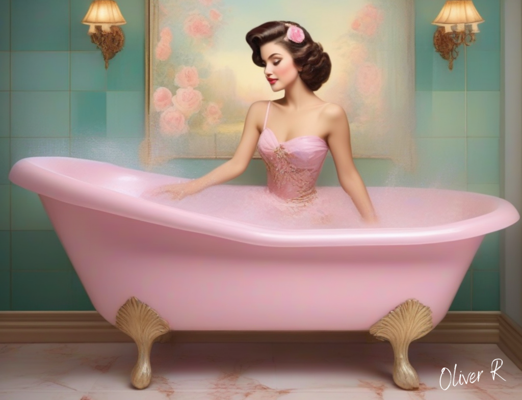 the ballerina in the bathtub - Olivier ROUILLARD